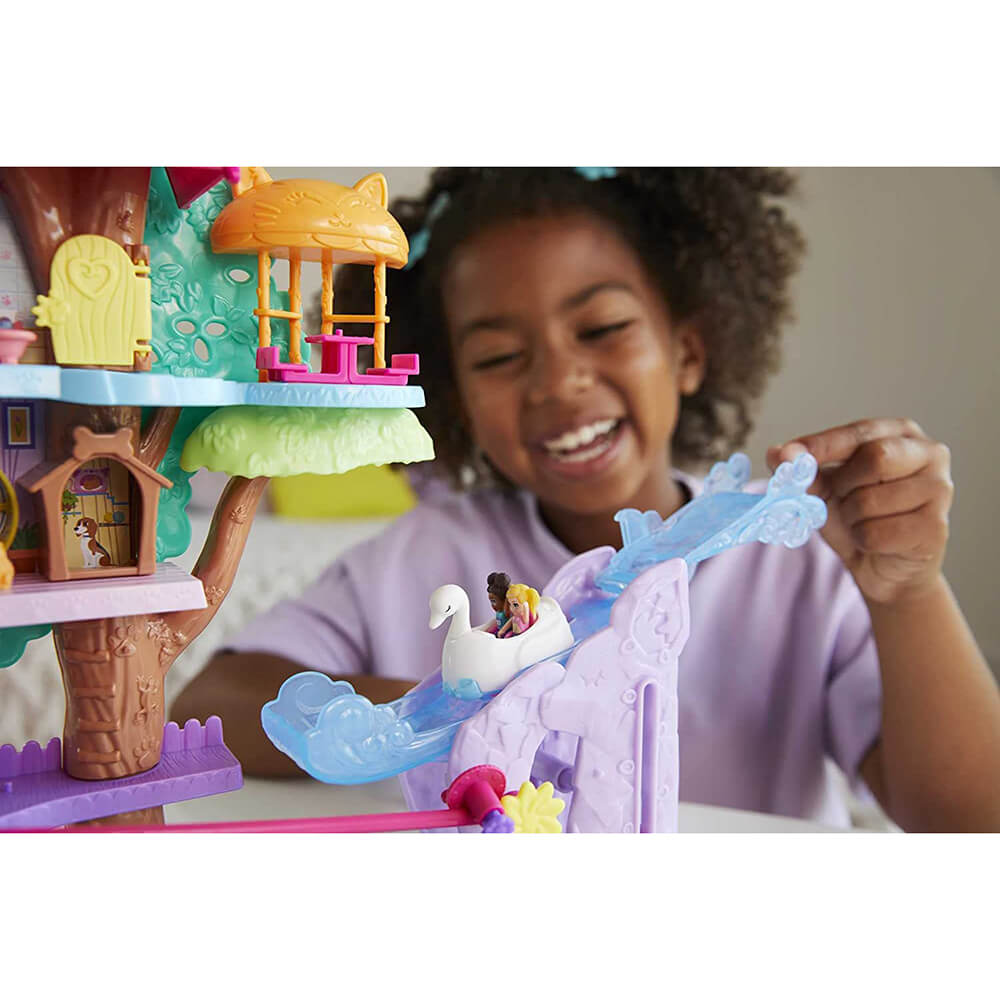 Polly Pocket Pet Adventure Treehouse Playset