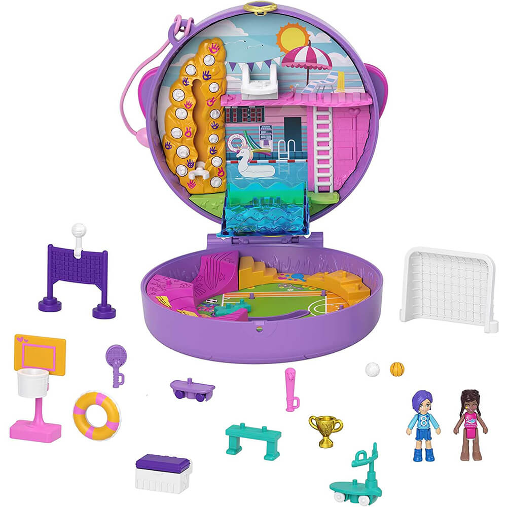 Polly Pocket Soccer Squad Compact Playset