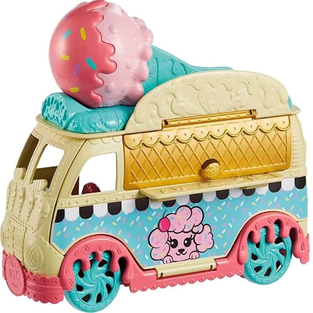 Polly Pocket Tiny Treats Ice Cream Truck Playset