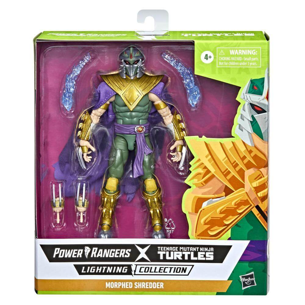 Power Rangers X TMNT Lightning Collection Morphed Shredder Figure