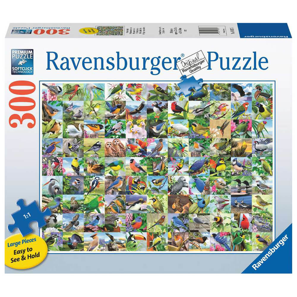 Ravensburger 99 Delightful Birds 300 Piece Large Format Jigsaw Puzzle