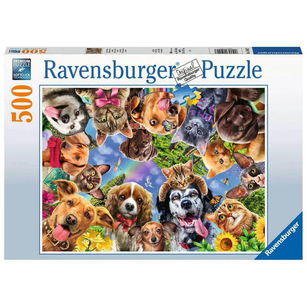 Ravensburger Animal Selfie  500 Piece Jigsaw Puzzle