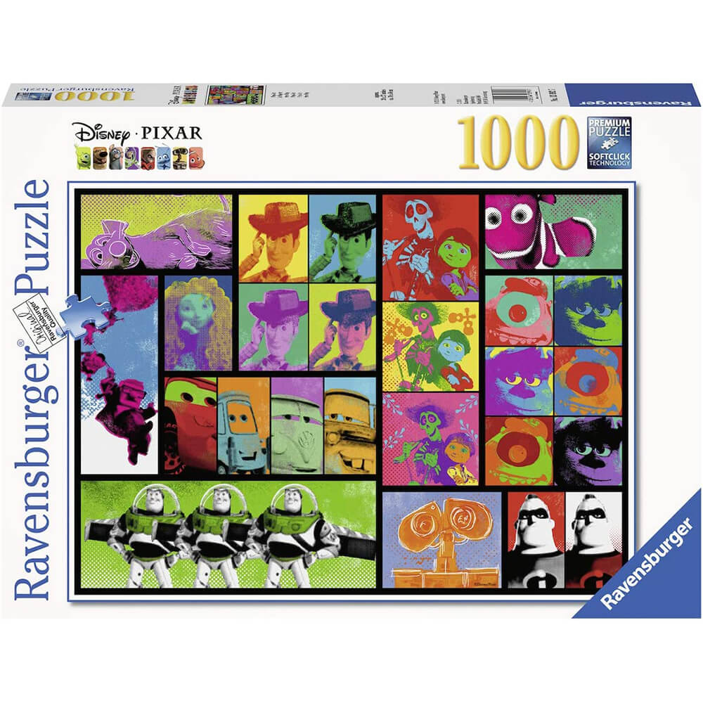 Ravensburger Disney-Pixar Pop Art 1000 Piece Jigsaw Puzzle