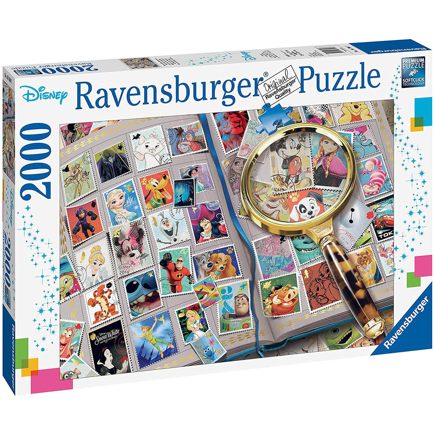 Ravensburger Disney Stamp Album 2000 Piece Jigsaw Puzzle