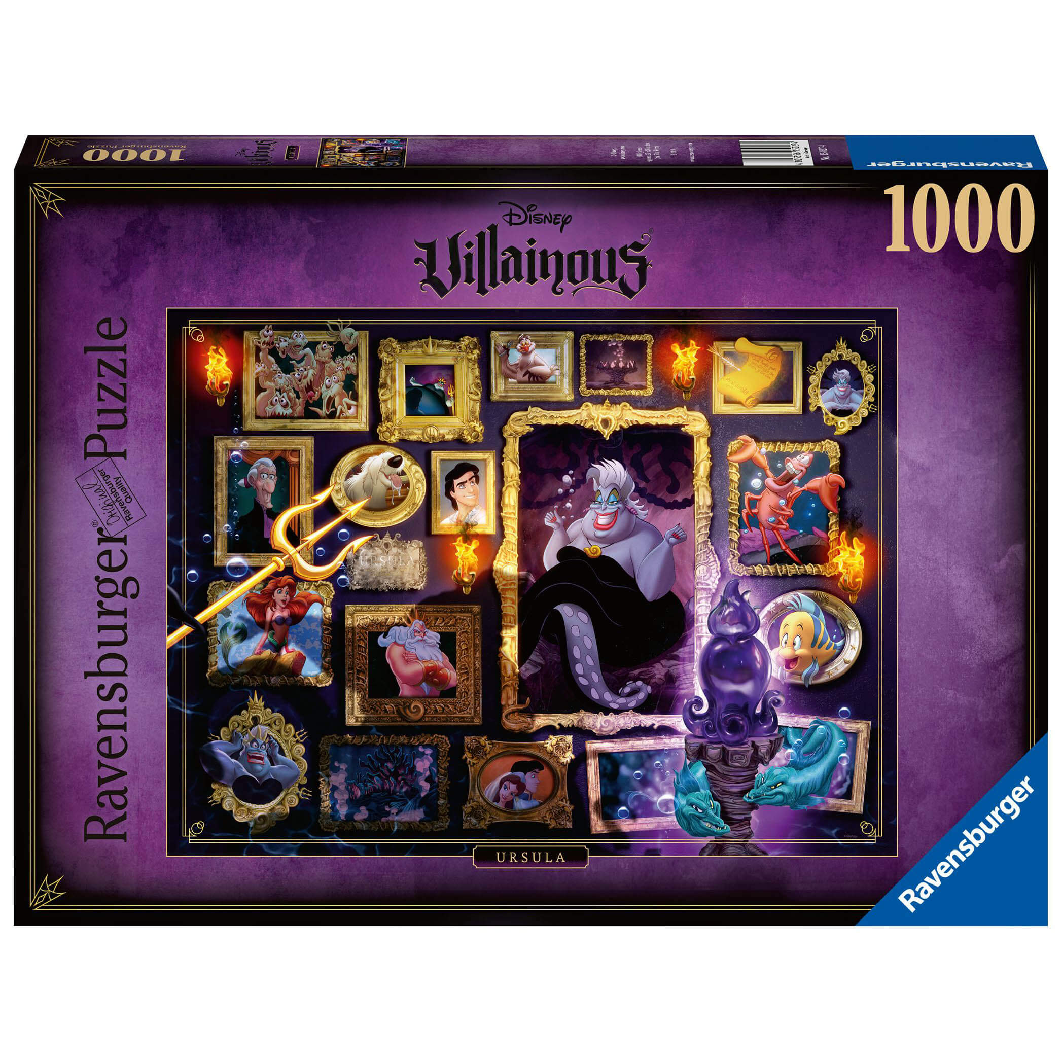 Ravensburger Disney Villainous Ursula 1000 Piece Jigsaw Puzzle