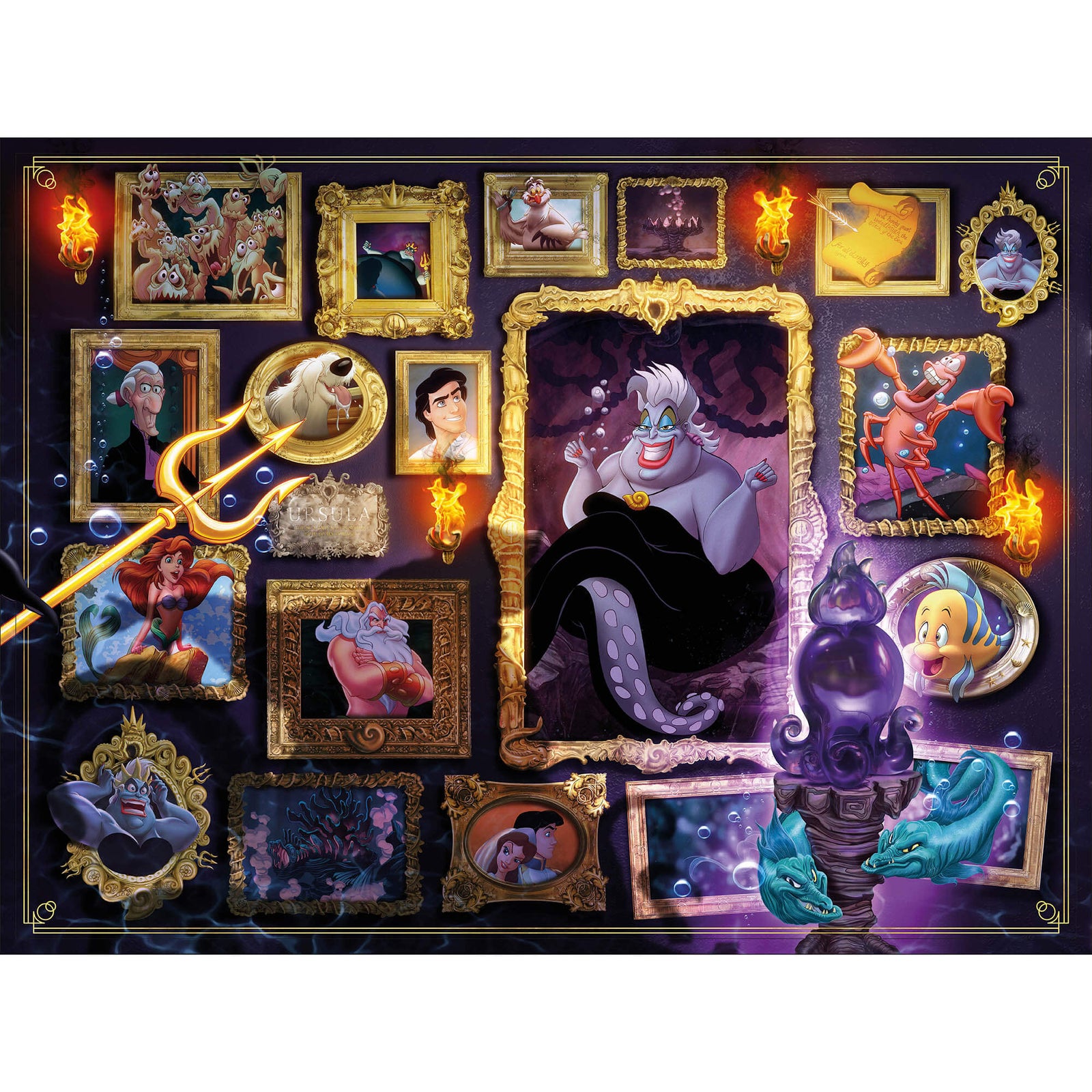 Ravensburger Disney Villainous Ursula 1000 Piece Jigsaw Puzzle