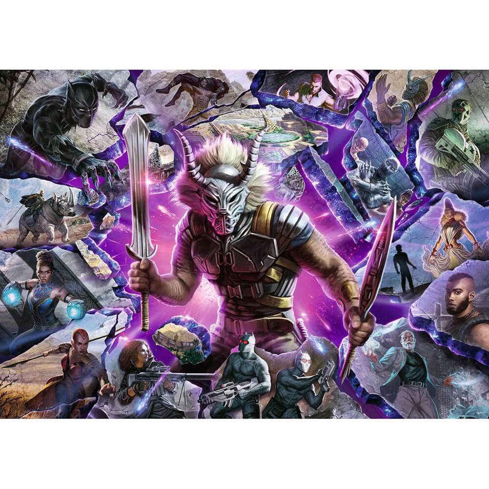 Ravensburger Marvel Villainous: Killmonger 1000 Piece Jigsaw Puzzle