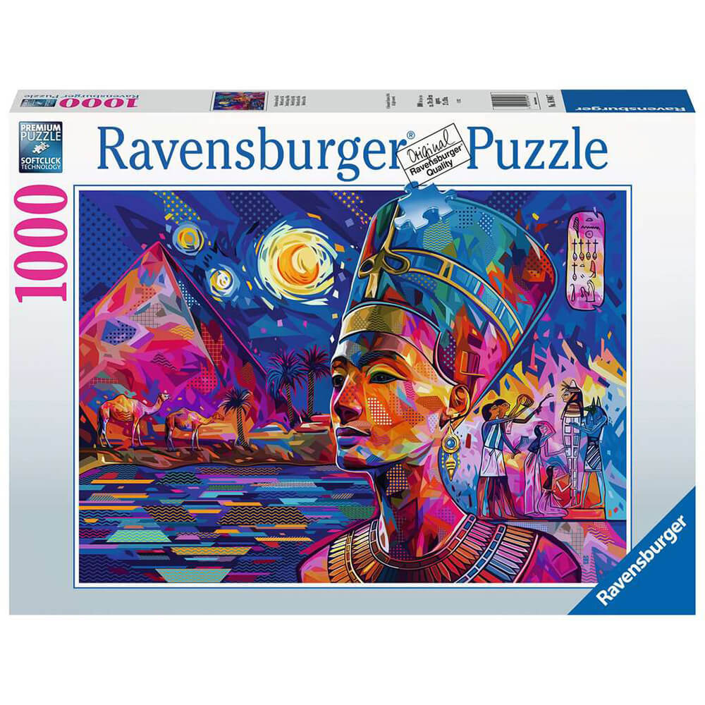 Ravensburger Nefertiti on the Nile 1000 Piece Jigsaw Puzzle