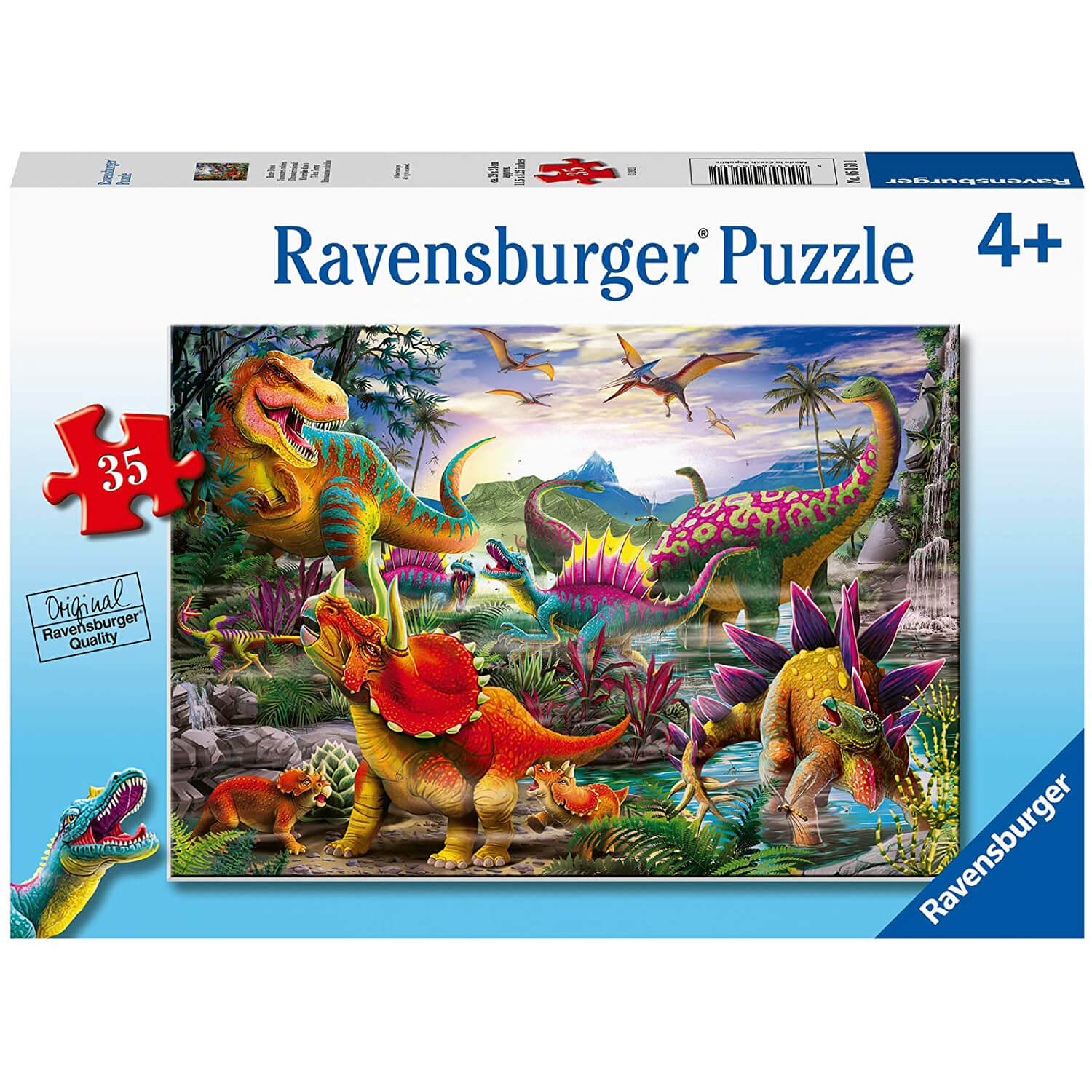 Ravensburger T-Rex Terror 35 Piece Puzzle