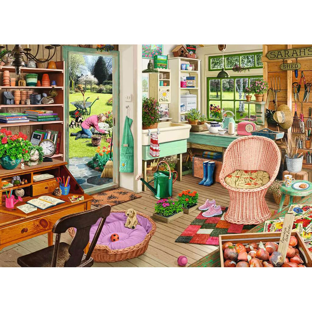 Ravensburger The Garden Shed 1000 Piece Jigsaw Puzzle