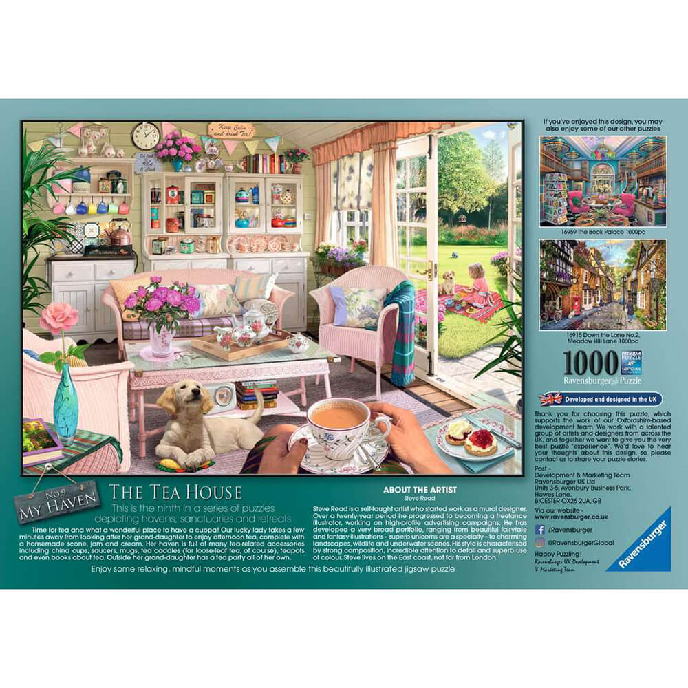 Ravensburger The Tea Shed 1000 Piece Jigsaw Puzzle