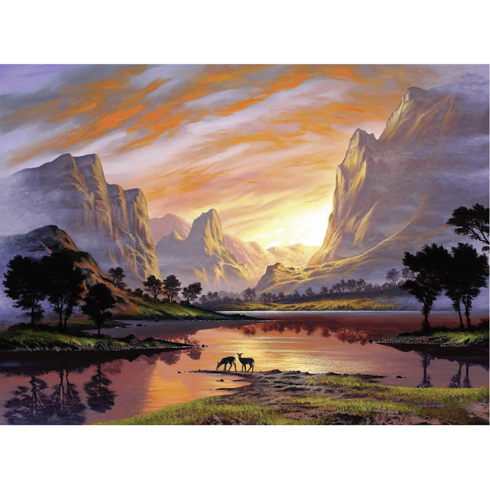 Ravensburger Tranquil Sunset 500 Piece Jigsaw Puzzle