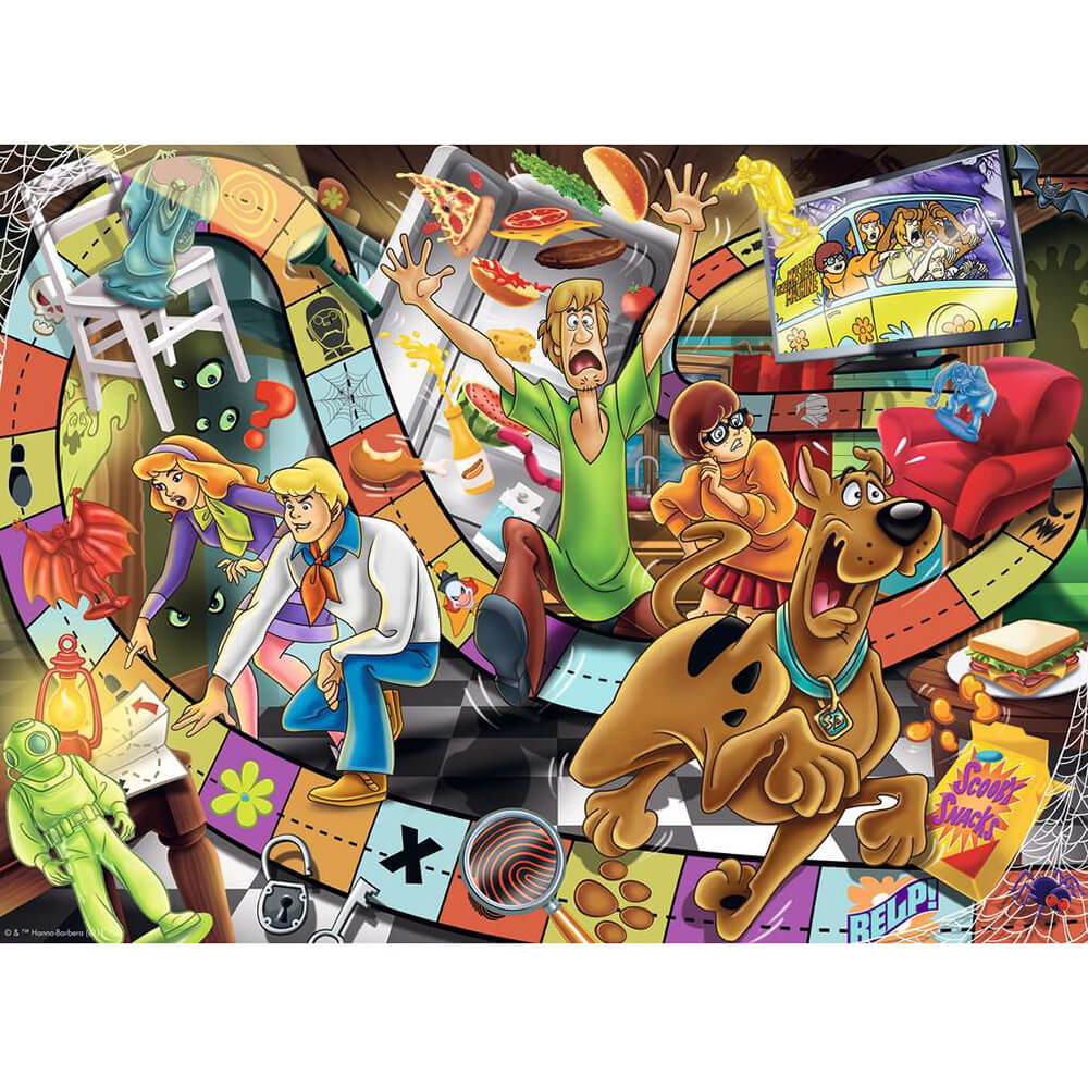 Ravensburger Warner Brothers Scooby-Doo Haunted Game 200 Piece Jigsaw Puzzle