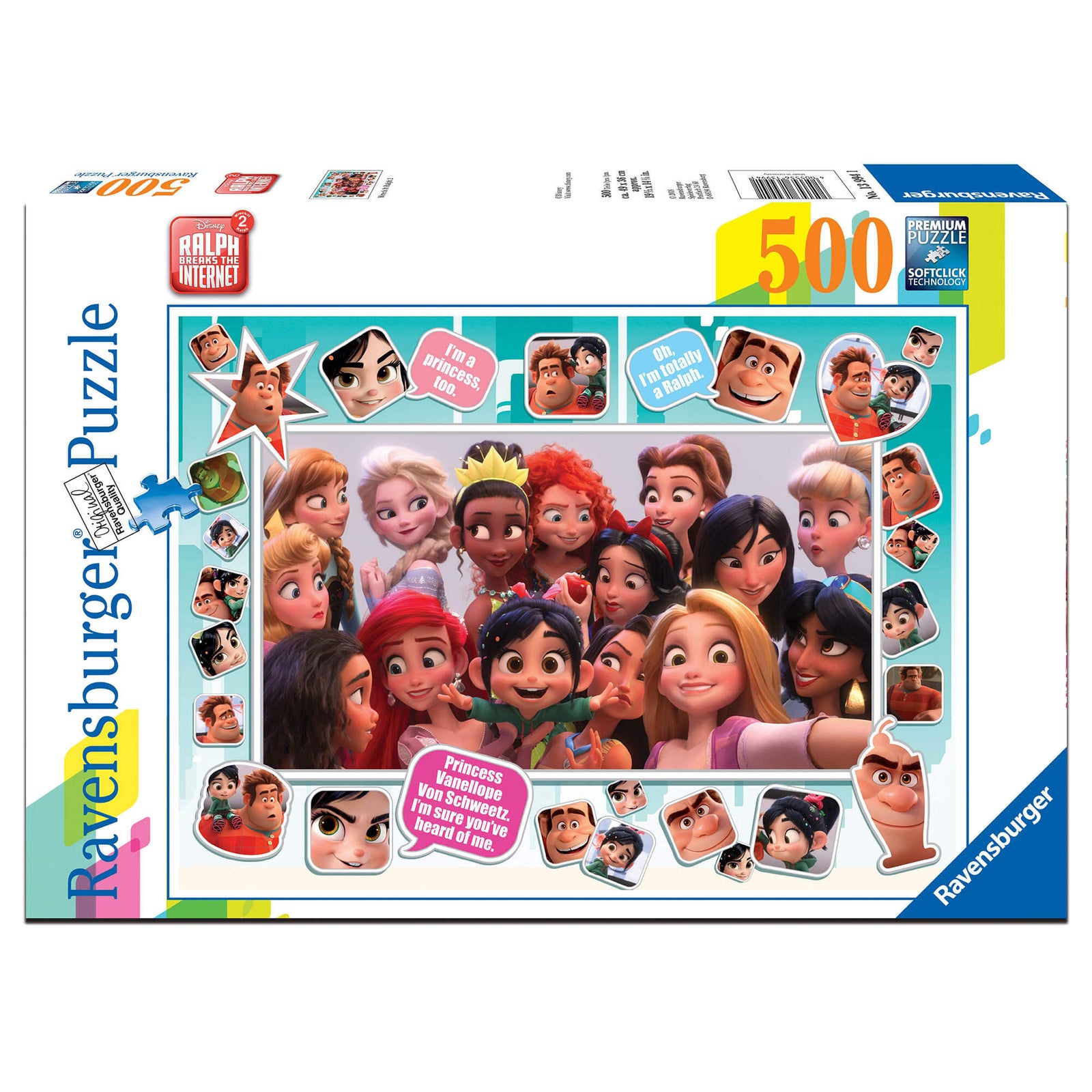 Ravensburger Wreck It Ralph 500 Piece Jigsaw Puzzle