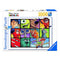 Ravensburger Disney Pixar Splatter Art 1000 Piece Puzzle