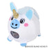 Rhode Island Novelty 2.65" Plush Unicorn Squeezy Bead Ball