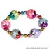 Rhode Island Novelty 7" Metallic Candy Replica Stretch Bracelet