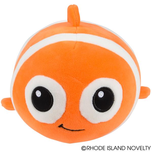 Rhode Island Novelty 8" Puffers Clown Fish Plush