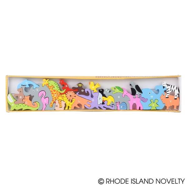 Rhode Island Novelty Alphabet Animal 26 Piece Puzzle