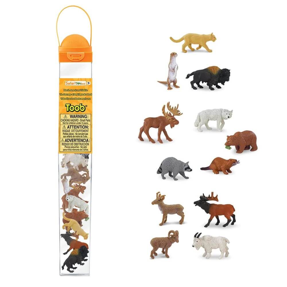 Safari TOOB North American Wildlife 12 Piece Set