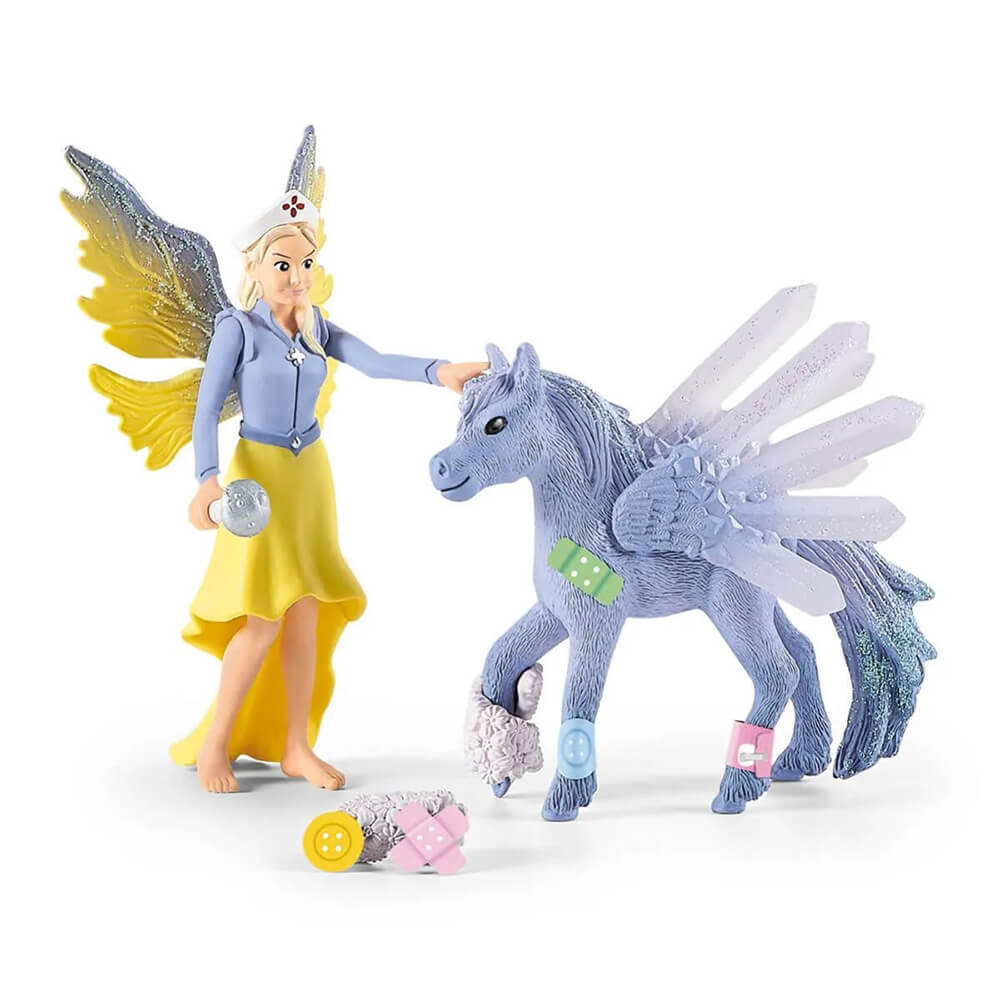 Schleich Bayala Magical Vet Blossom Playset