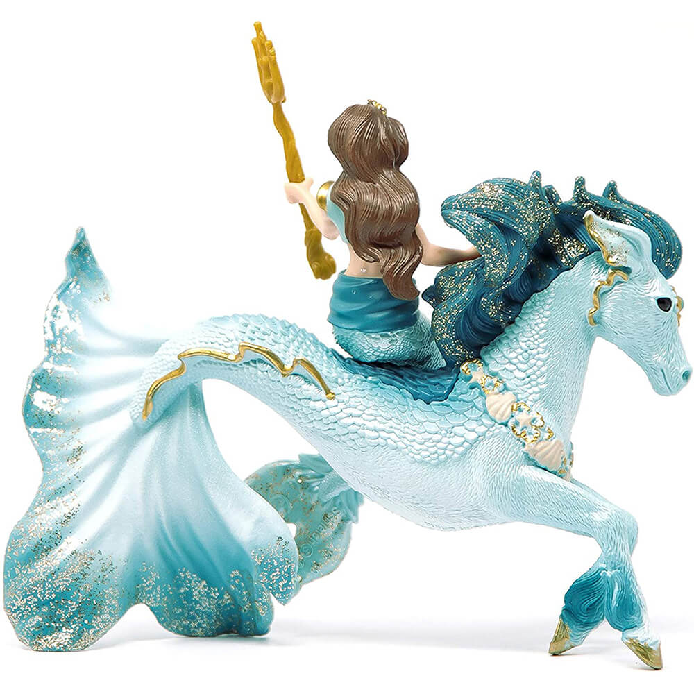 Schleich Bayala Mermaid Eyela On Underwater Horse