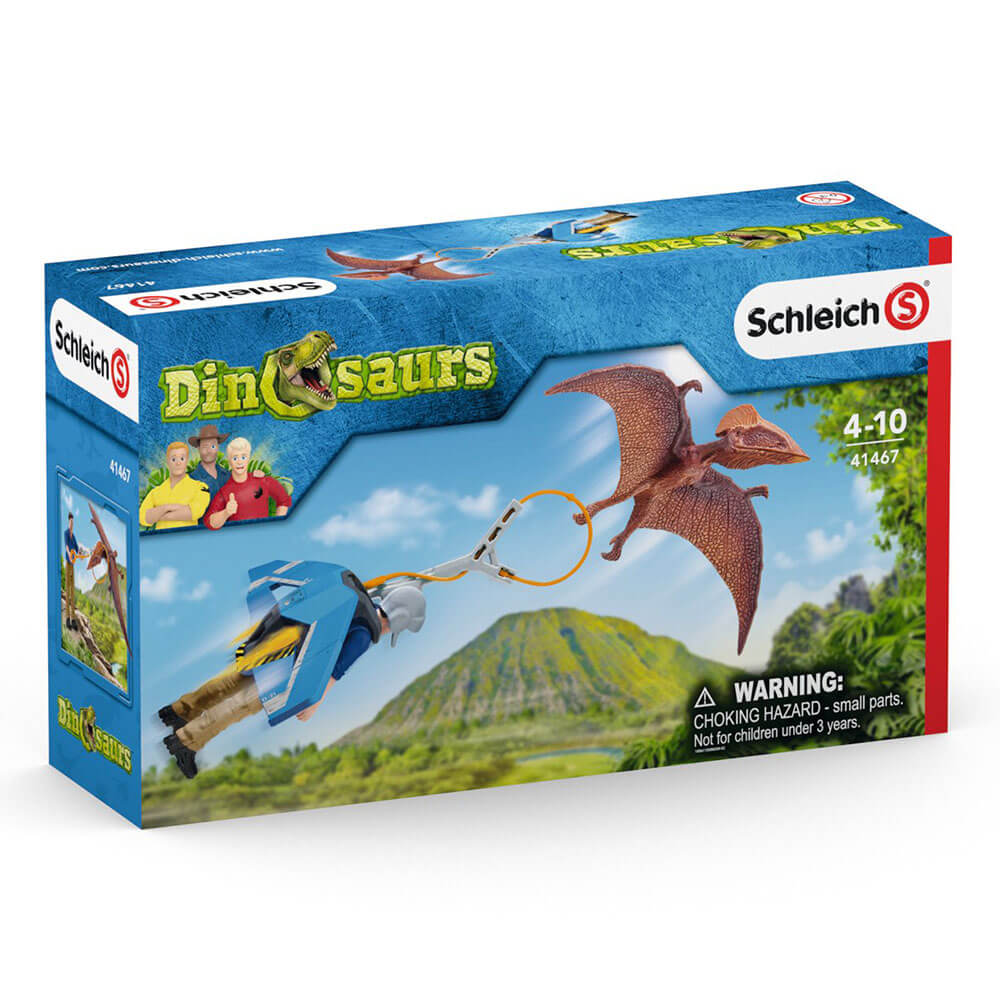 Schleich Dinosaurs Jetpack Chase Playset