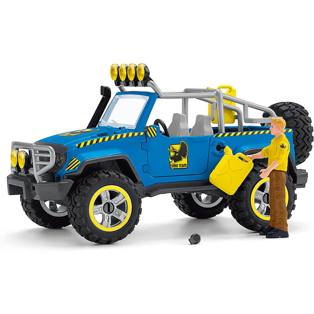 Schleich Dinosaurs Off-Road Vehicle with Dino Outpost Playset