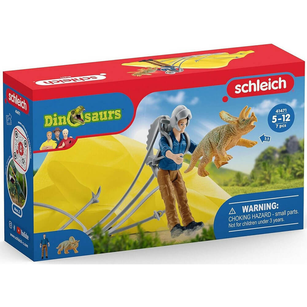 Schleich Dinosaurs Parachute Rescue