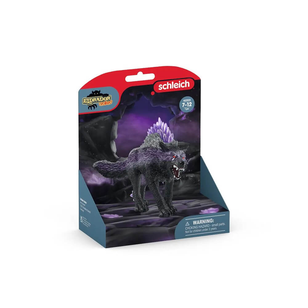 Schleich Eldrador Shadow Wolf Figure