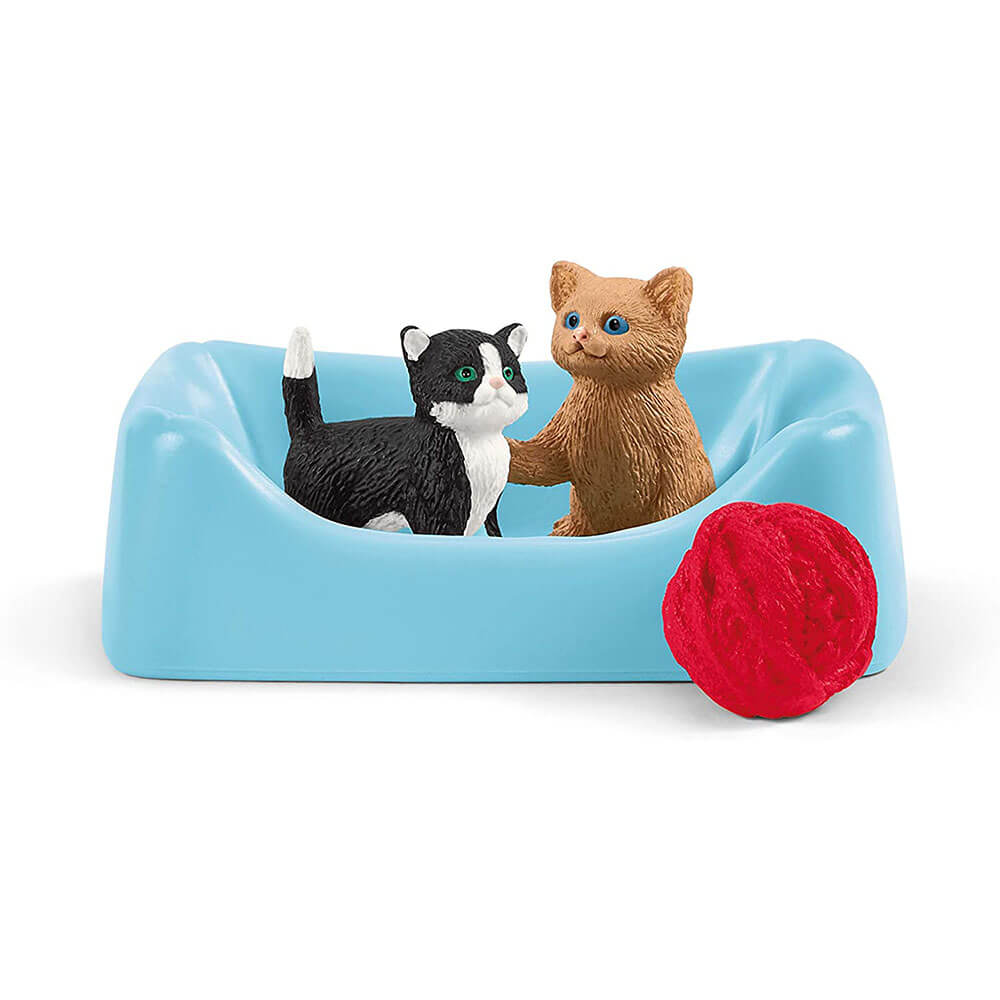 Schleich Farm World Playtime For Cute Cats Playset