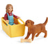 Schleich Farm World Puppy Wagon Ride Playset