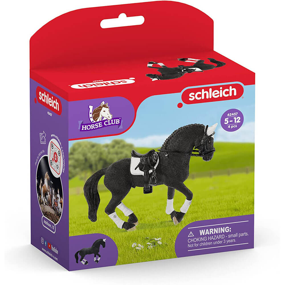 Schleich Horse Club Frisian Stallion Riding Tournament Playset