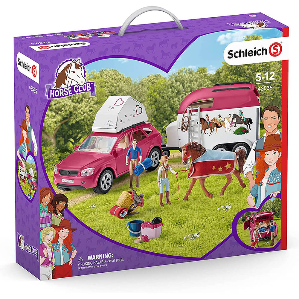 Schleich Horse Club Horse Adventures with Car and Trailer Playset