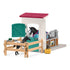 Schleich Horse Club Horse Box With Mare And Foal (42611)