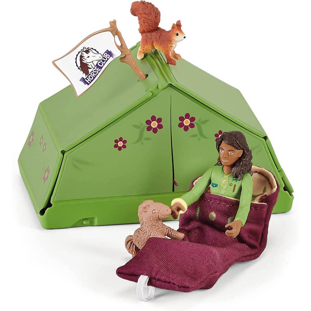 Schleich Horse Club Horse Club Sarah'S Camping Adventure Playset