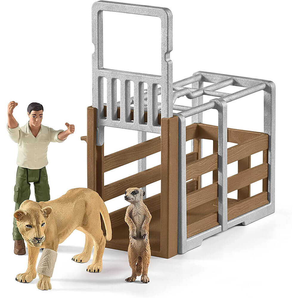 Schleich Wild Life Animal Rescue Large Truck Playset