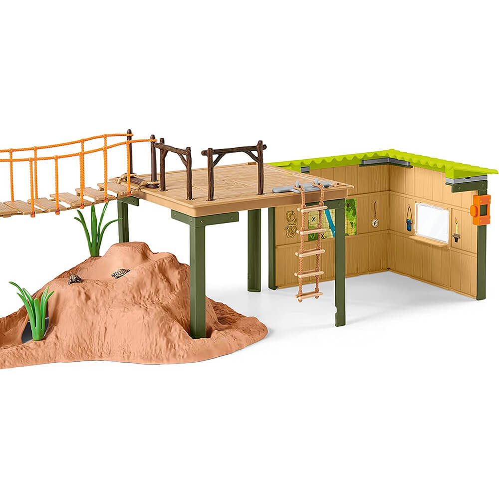 Schleich Wild Life Wild Life Ranger Adventure Station Playset