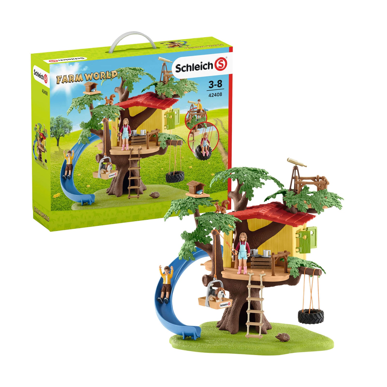 Schleich Farm World Adventure Tree House Play Set