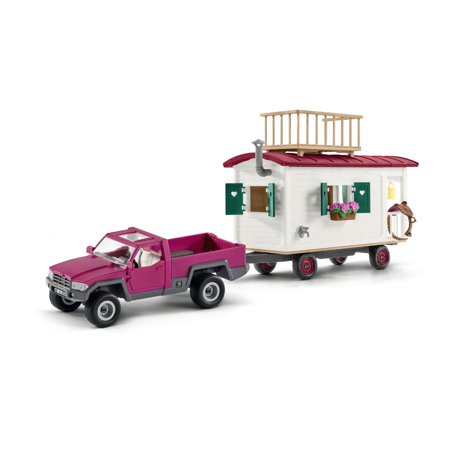 Schleich Horse Club Caravan For Secret Club Meetings Play Set