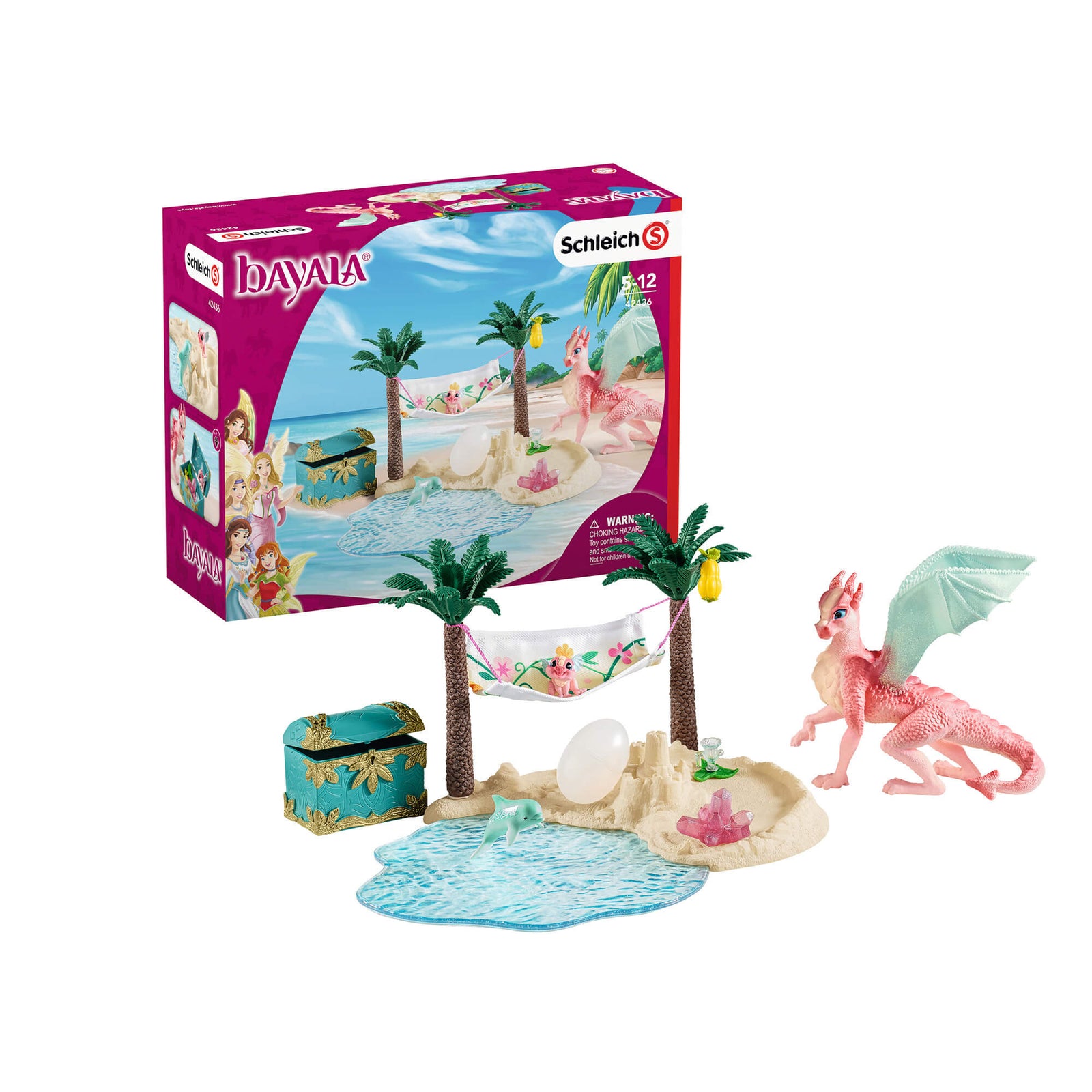 Schleich Bayala Dragon Island With Treasure Play Set