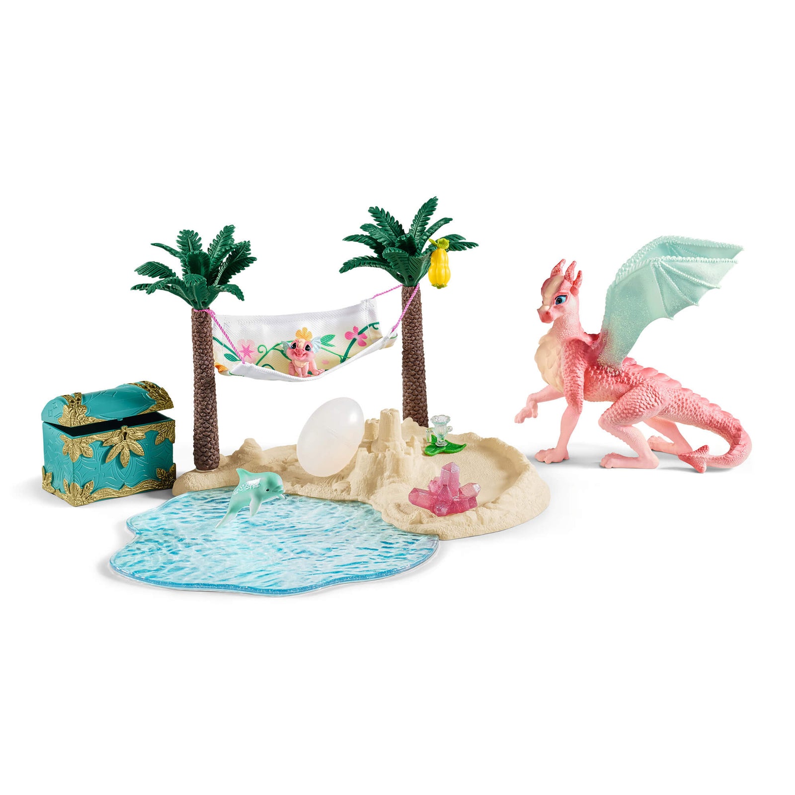 Schleich Bayala Dragon Island With Treasure Play Set