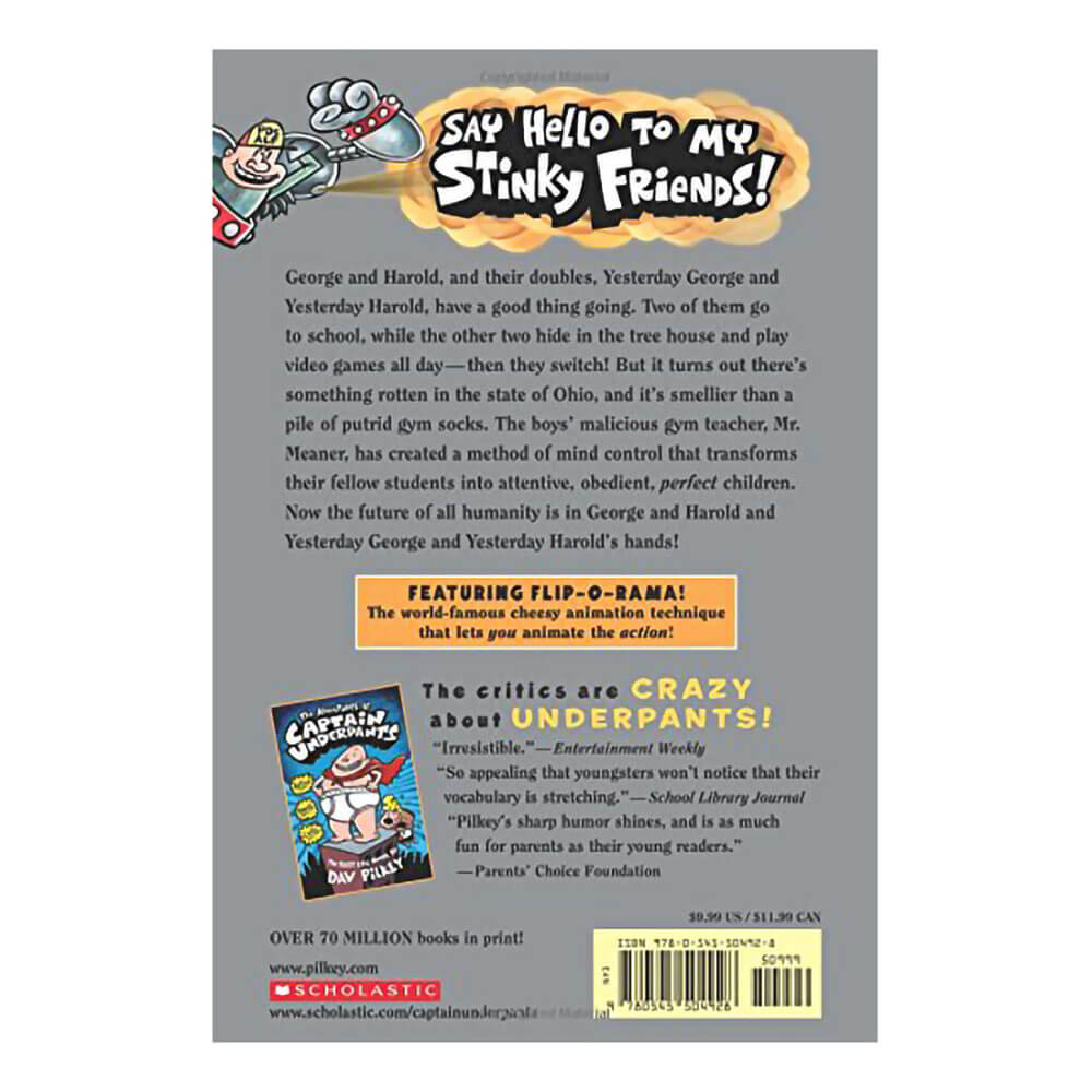 Captain Underpants Sensational Saga of Sir Stinks-A-Lot (#12)