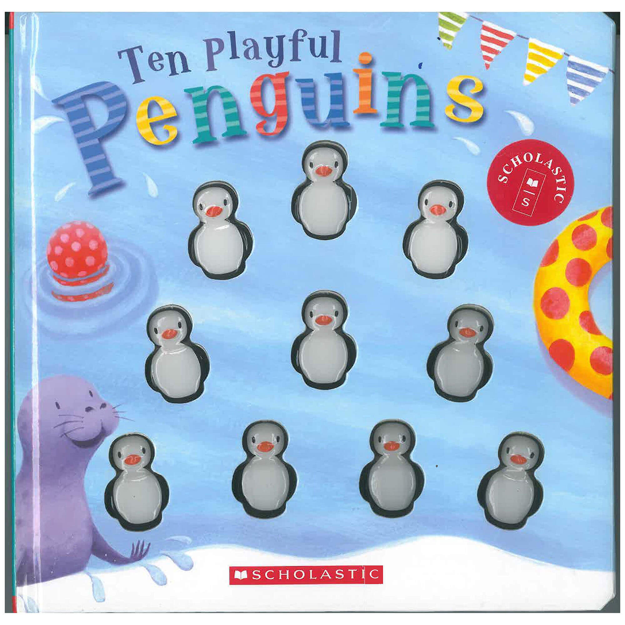 Ten Playful Penguins