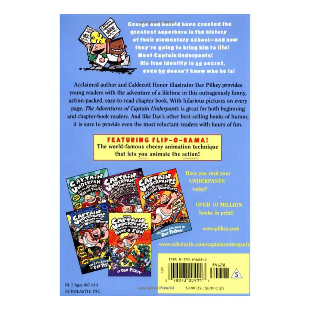 The Adventures of Captain Underpants (Captain Underpants #1)