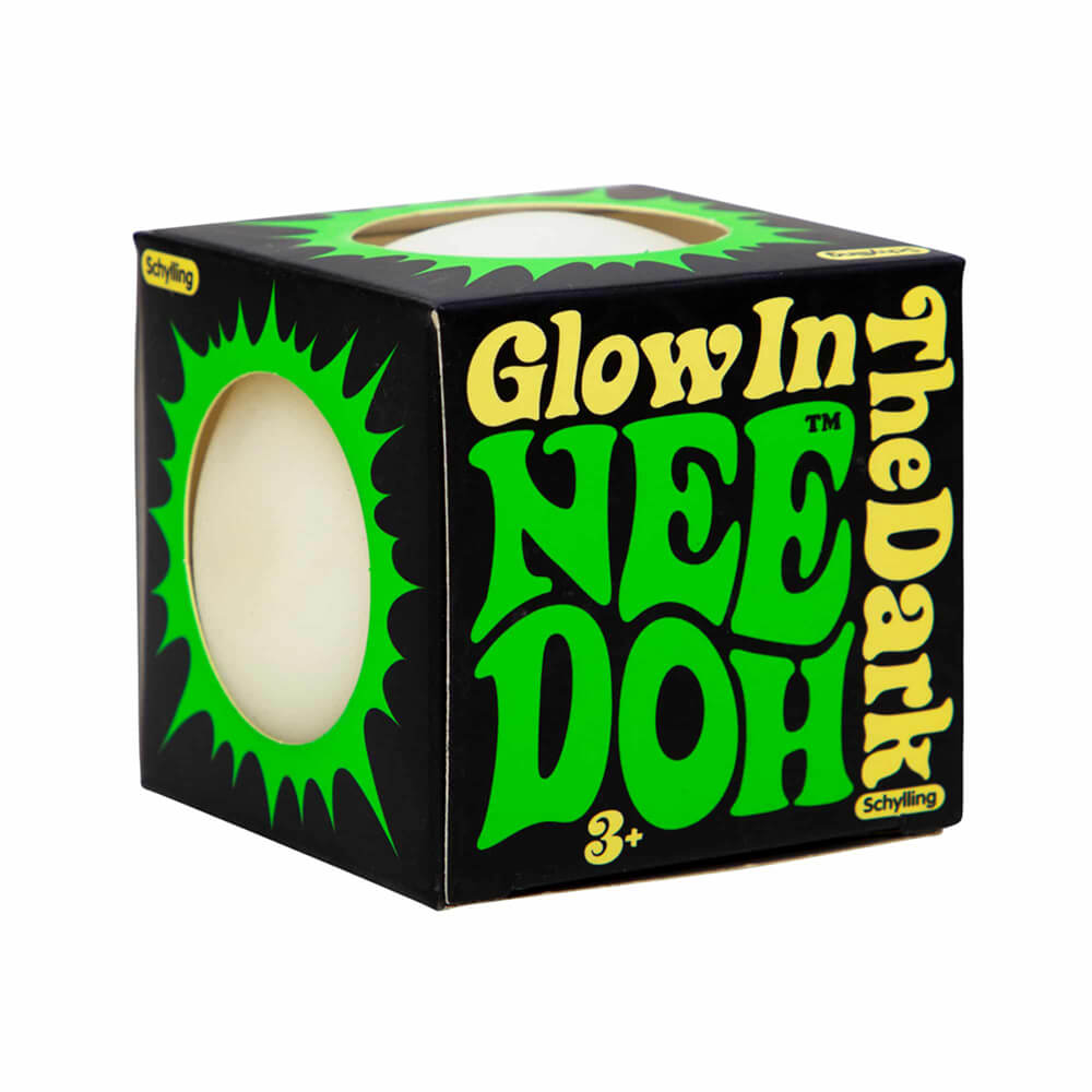 Schylling Glow-in-the-Dark NeeDoh Fidget Ball