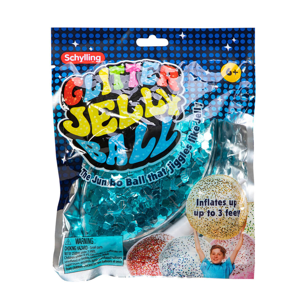 Schylling Jumbo Glitter Jelly Ball