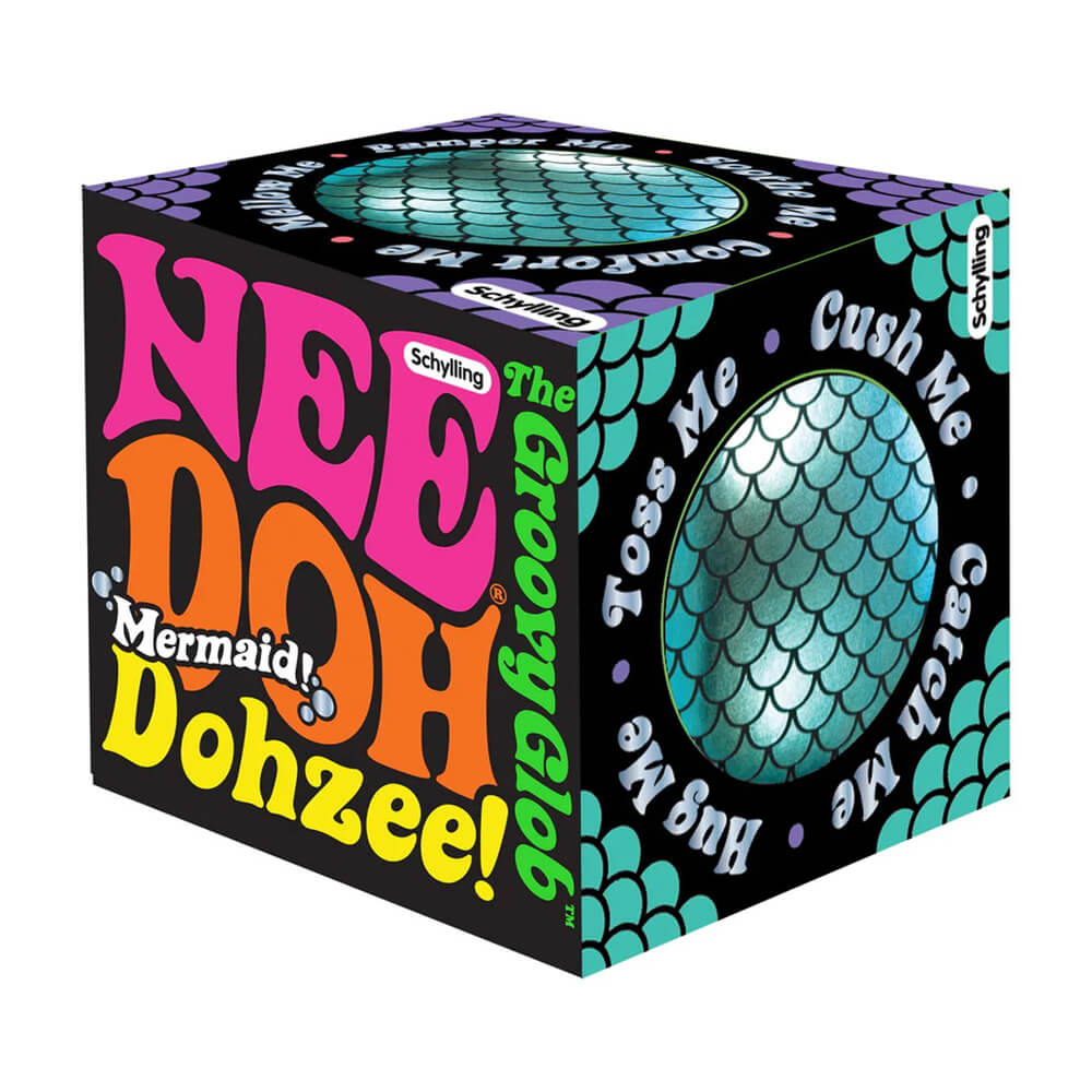 Schylling NeeDoh Mermaid Dohzee Fidget Toy