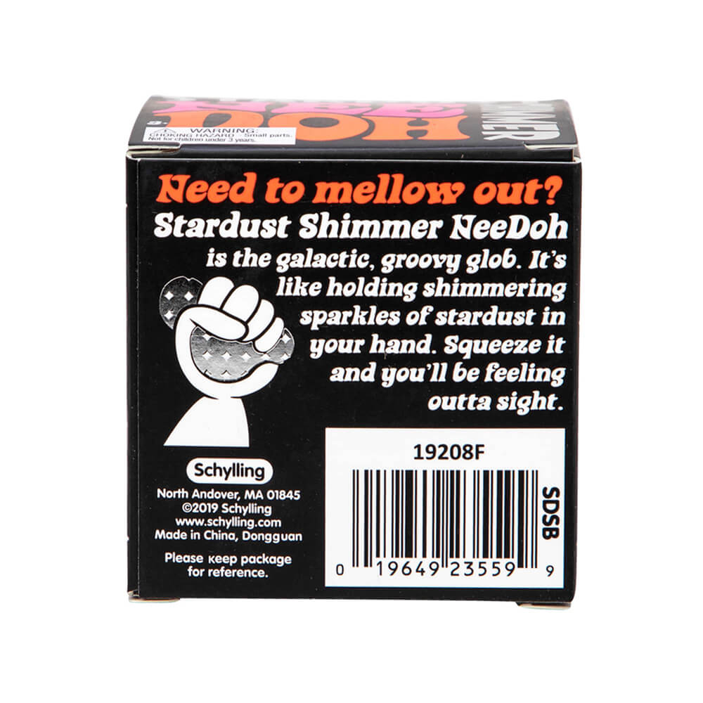 Schylling Stardust NeeDoh Shimmer Fidget Ball