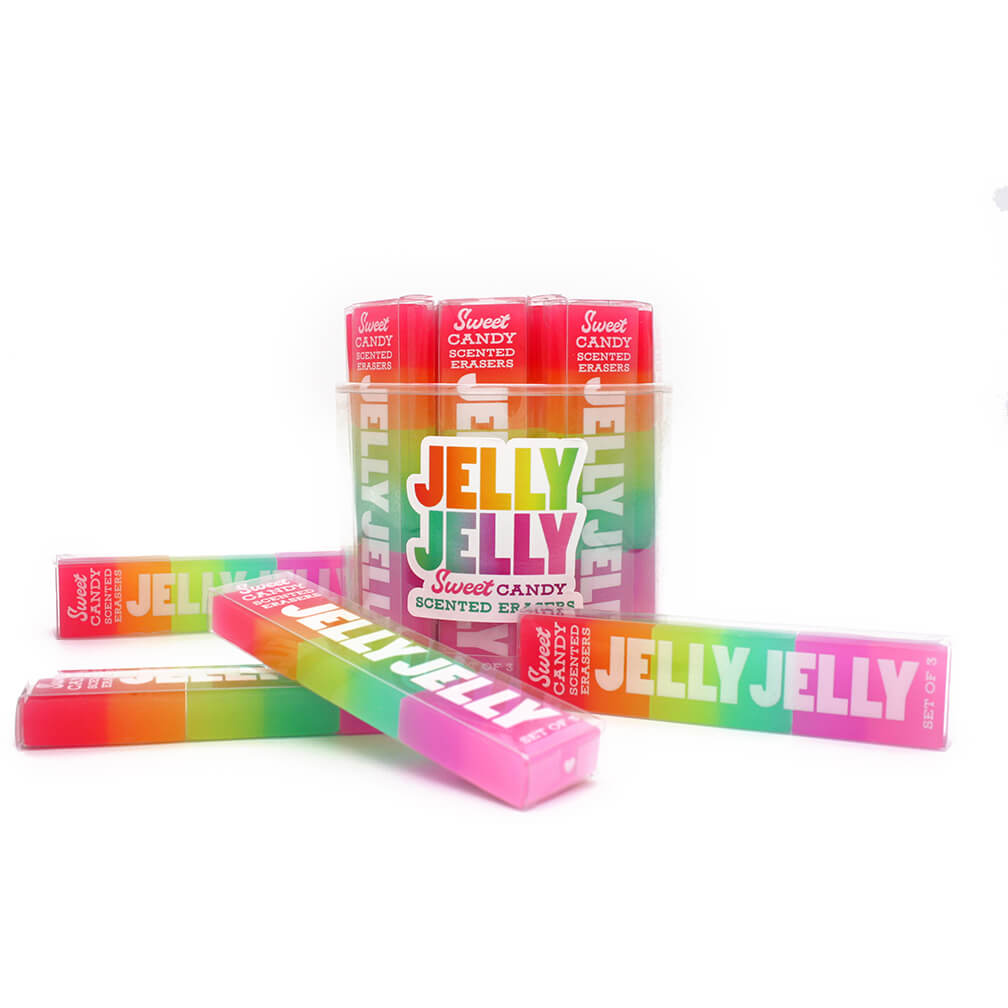 Snifty Jelly Jelly Scented Eraser Set